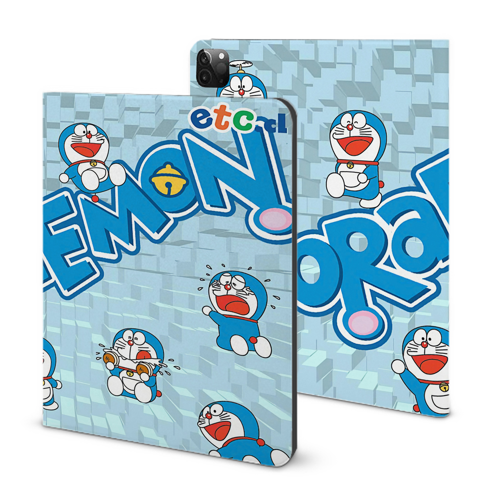 （画像用） ドラえもん Doraemon IPadケース ペンホルダー付き ブックスタイルデザイン